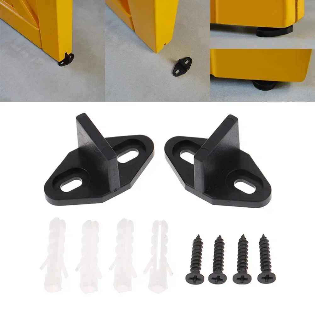 Furniture Rails Hardware - 2 adet kayan ambar kapısı zemin