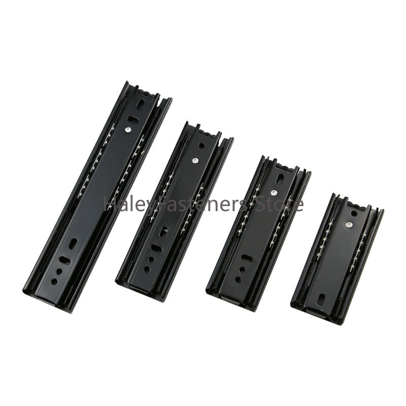 Furniture Rails Hardware - Mini kısa çekmece kızakları tam uzatma