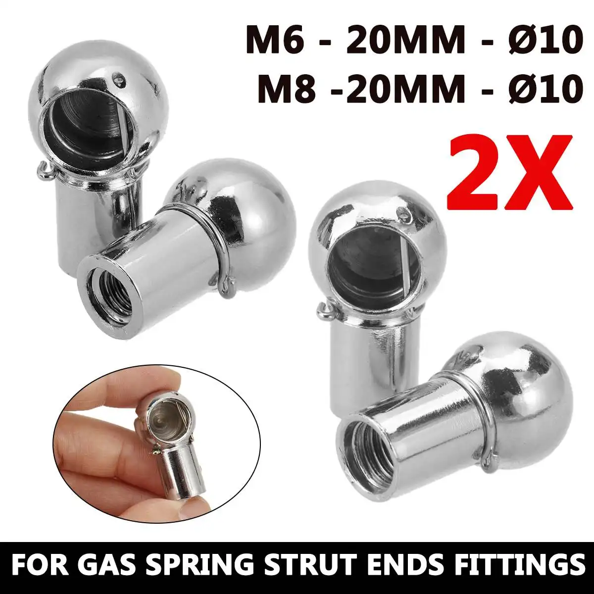 2 adet evrensel gümüş M6 M8 Bo - Joint Connector Bracket incelemesi ve fiyatı