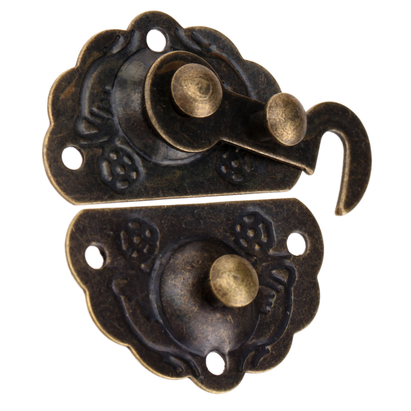 1 adet antik bronz kutusu mand - Furniture Interlocking Hardware incelemesi ve fiyatı
