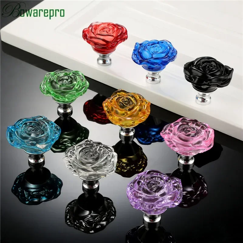 Bowarepro 50 MM Kristal Gül Ca - Furniture Hardware China incelemesi ve fiyatı