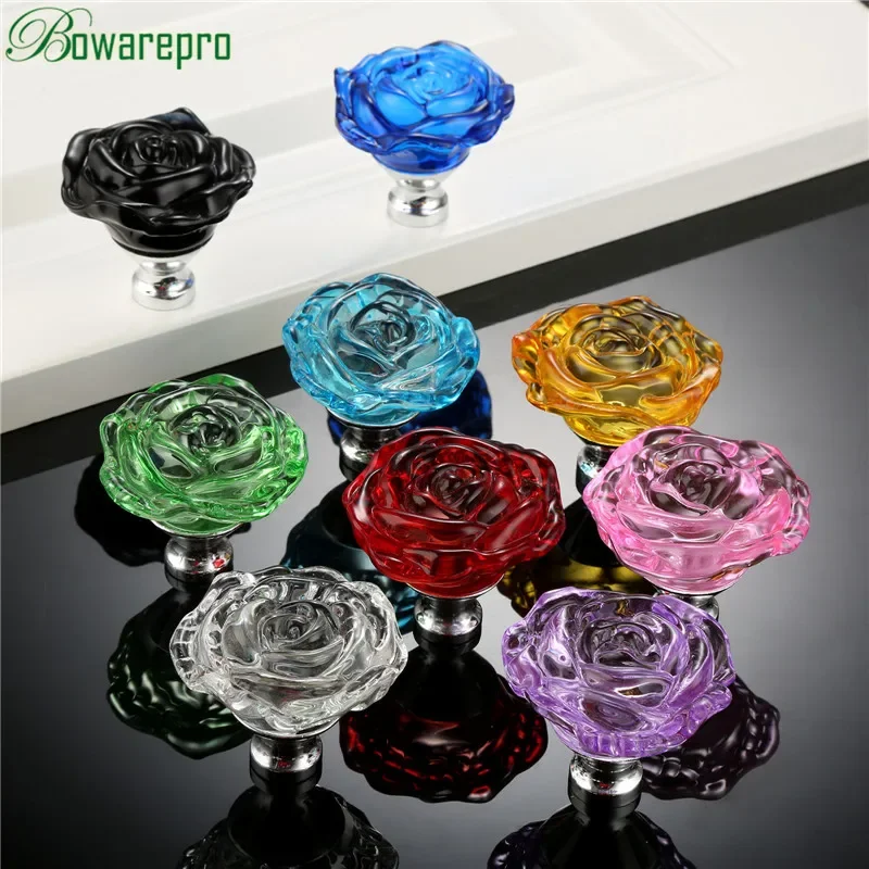 Bowarepro 50 MM Kristal Gül Ca - Furniture Hardware China incelemesi ve fiyatı