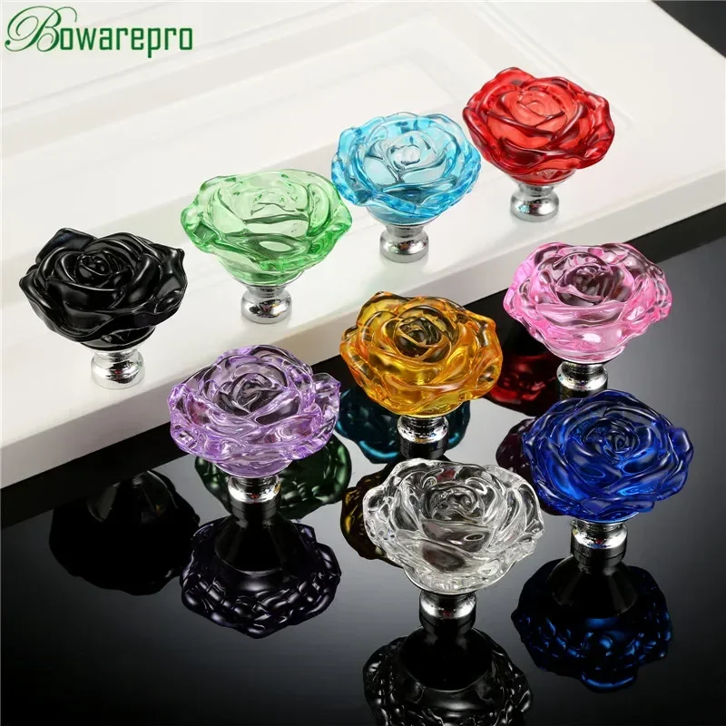 Bowarepro 50 MM Kristal Gül Ca - Furniture Hardware China incelemesi ve fiyatı