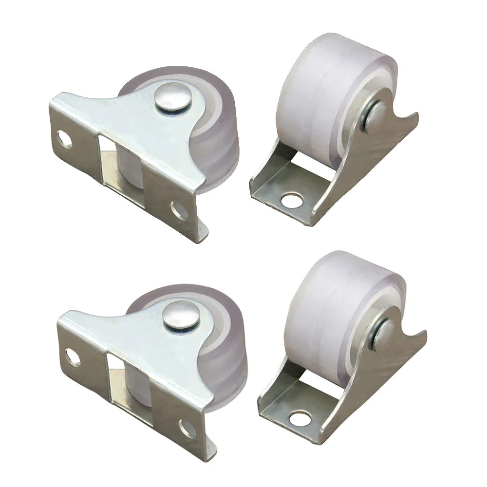 4 adet beyaz raylı sabit teker - Furniture Rails Hardware incelemesi ve fiyatı