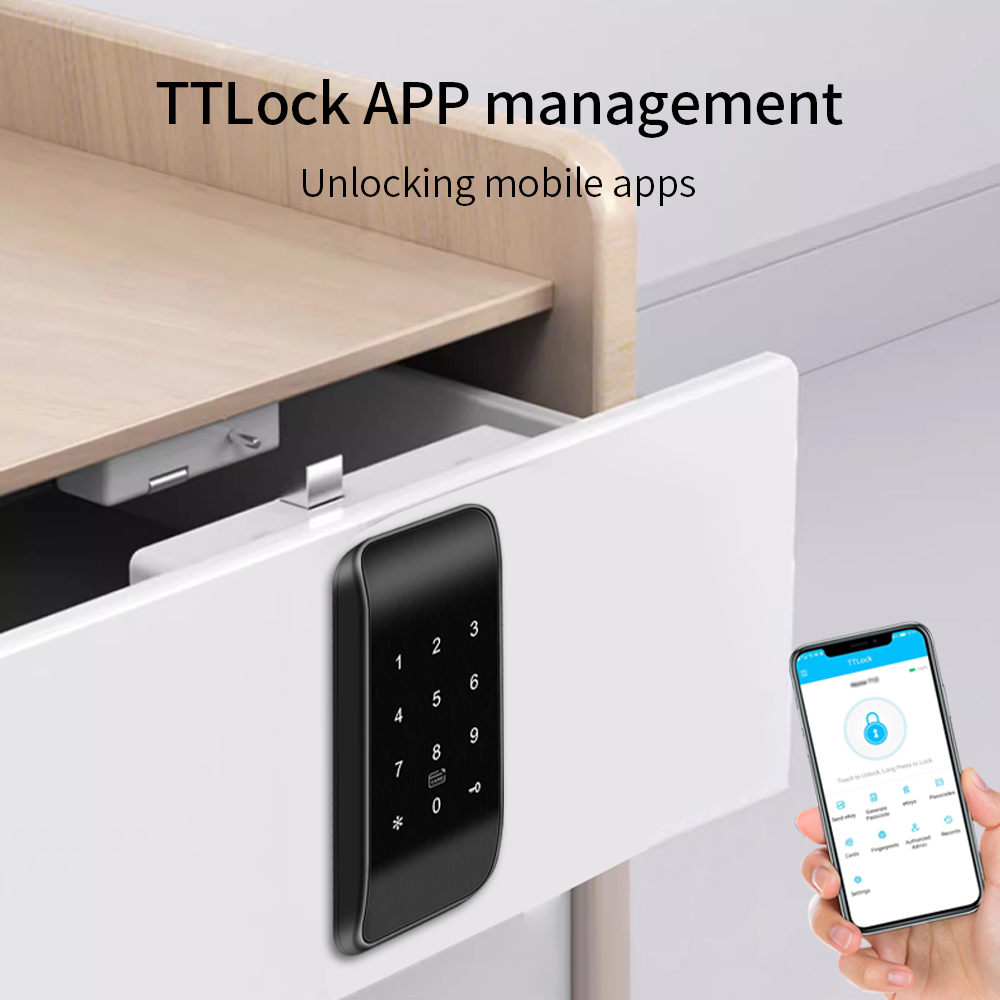 TTLOCK 13.56Mhz Parmak İzi Çek - Furniture Interlocking Hardware incelemesi ve fiyatı