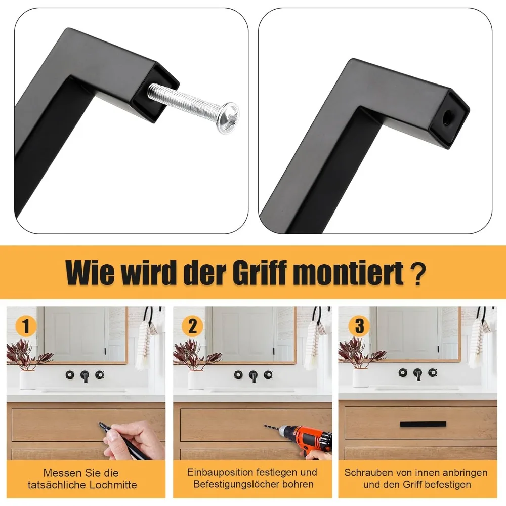 6/18 adet Paslanmaz Çelik Kare - Furniture Hardware China incelemesi ve fiyatı