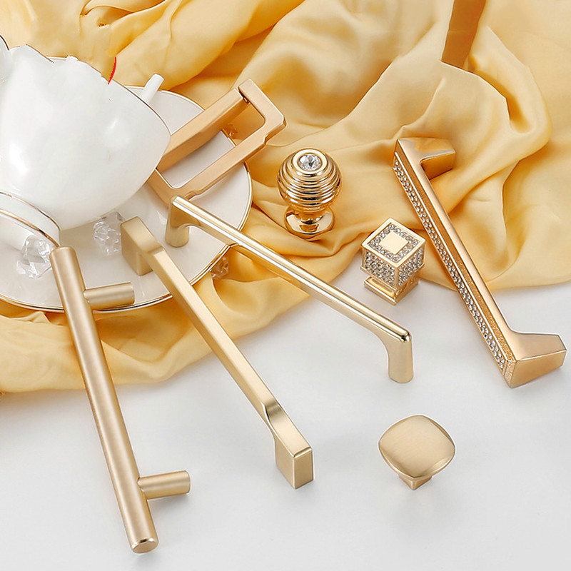 Çinko alaşım inci altın kabin  - Furniture Hardware Gold incelemesi ve fiyatı