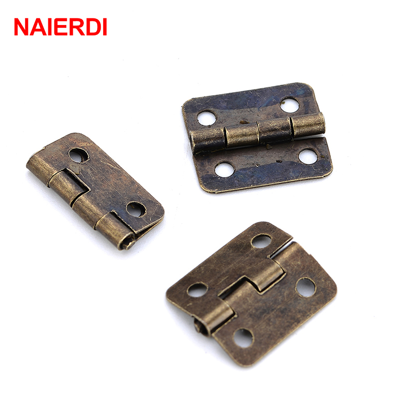 50 adet NAIERDI antika menteşe - Furniture Hardware Gold incelemesi ve fiyatı