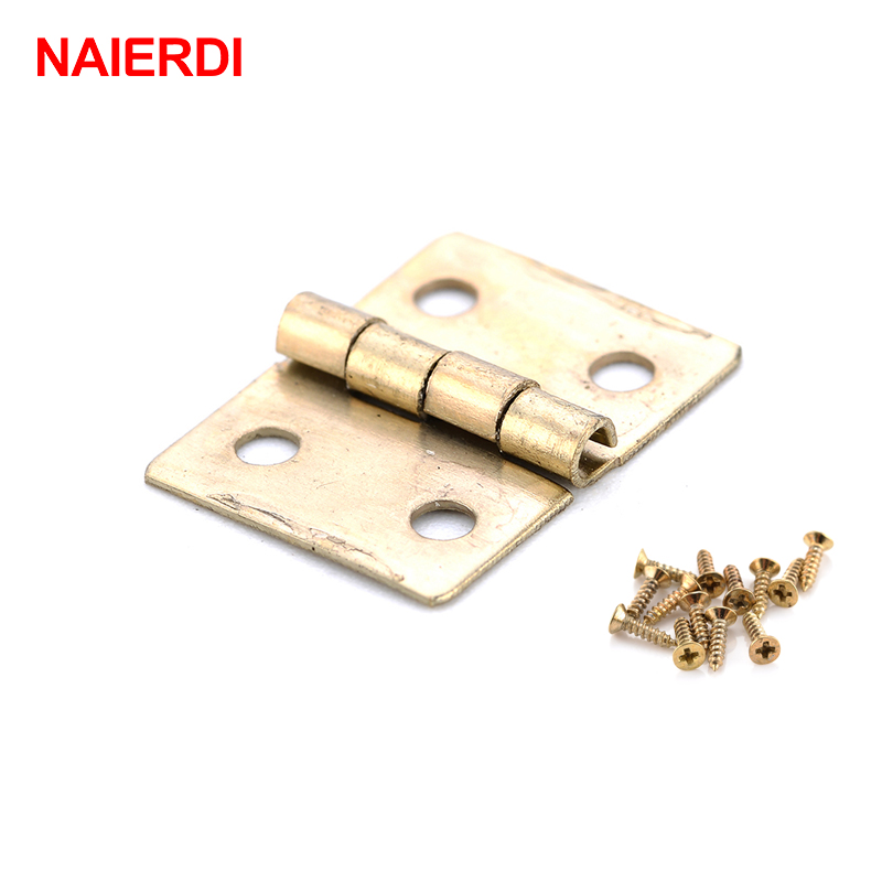 50 adet NAIERDI antika menteşe - Furniture Hardware Gold incelemesi ve fiyatı