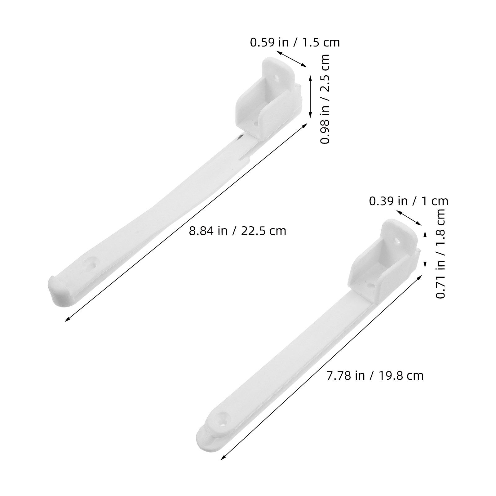 1 Set Bebek Beşiği Çiti Ayarla - Furniture Rails Hardware incelemesi ve fiyatı